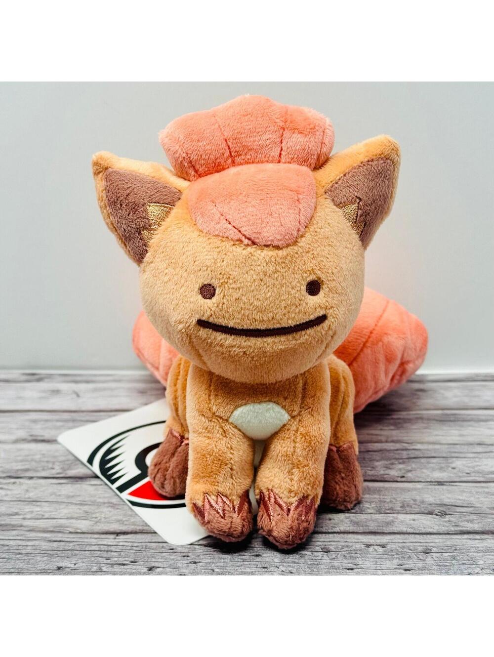 Pokemon Center Ditto As Vulpix Plush 6" Official New